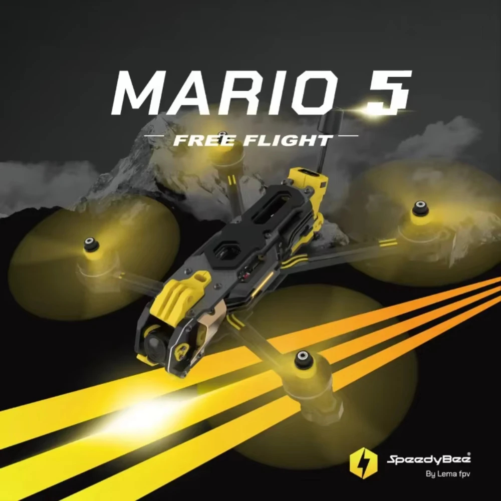 Drone Kit Racing - Zestaw ramy Speedybee Mario 5 O4,