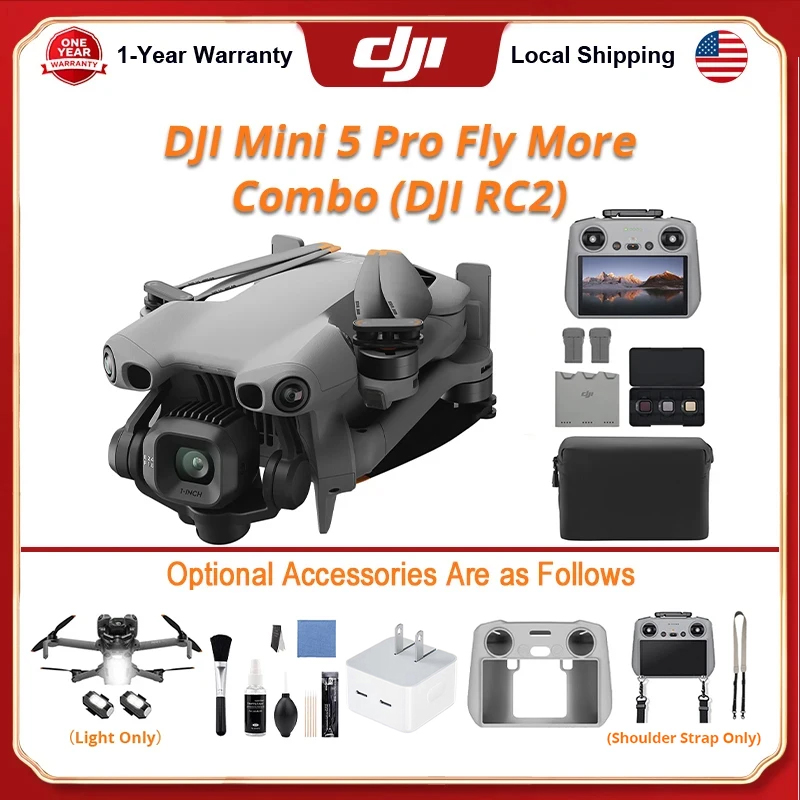 Zestaw DJI Mini 5 Pro Fly Comb – Drone Kit Build Yourself recenzja i cena